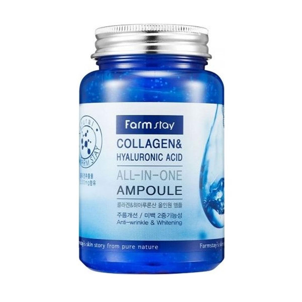  آمپول کلاژن و هیالورونیک اسید - Collagen & hyaluronic asid all in one ampoule