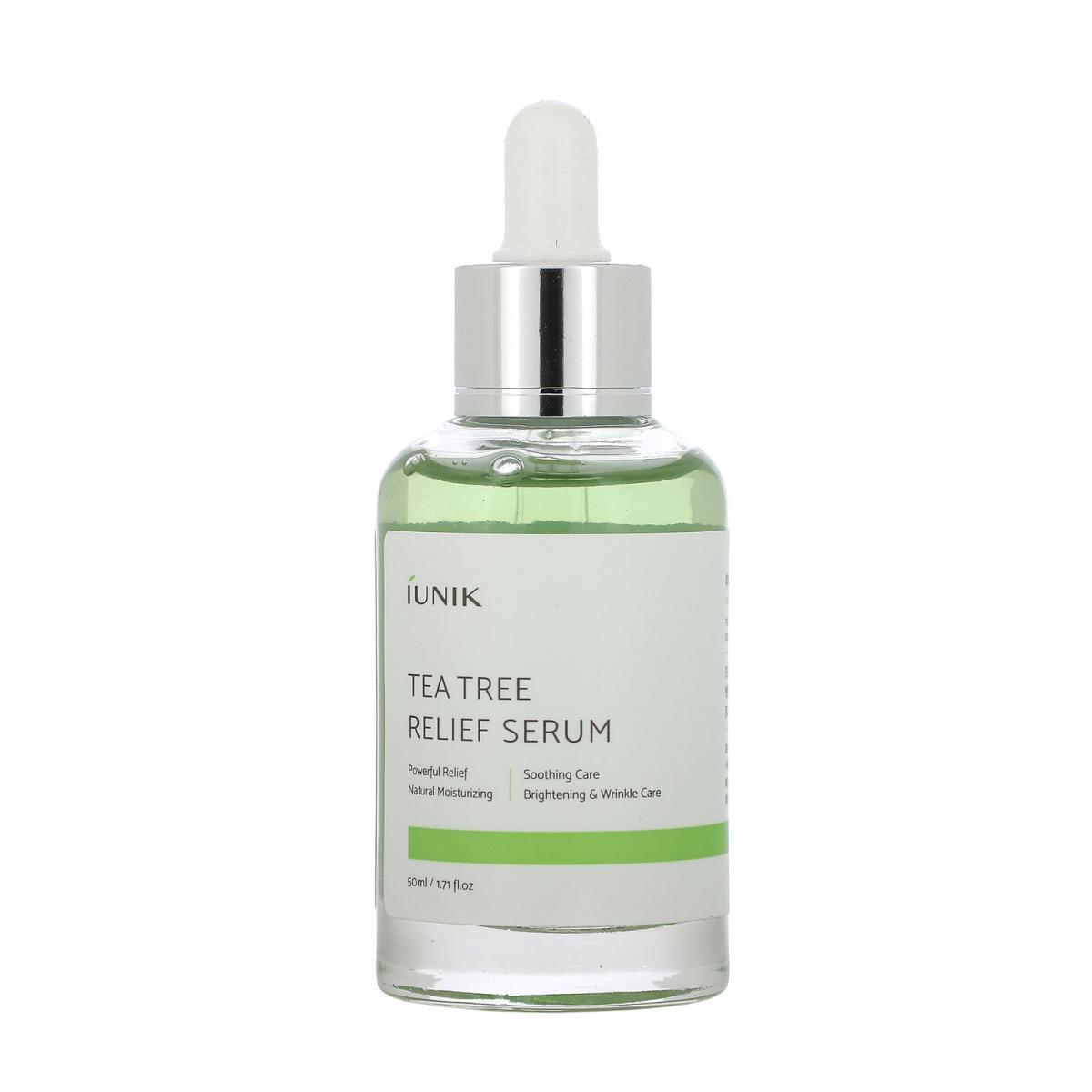 سرم تسکین دهنده برگ درخت چای - Tea tree relief serum