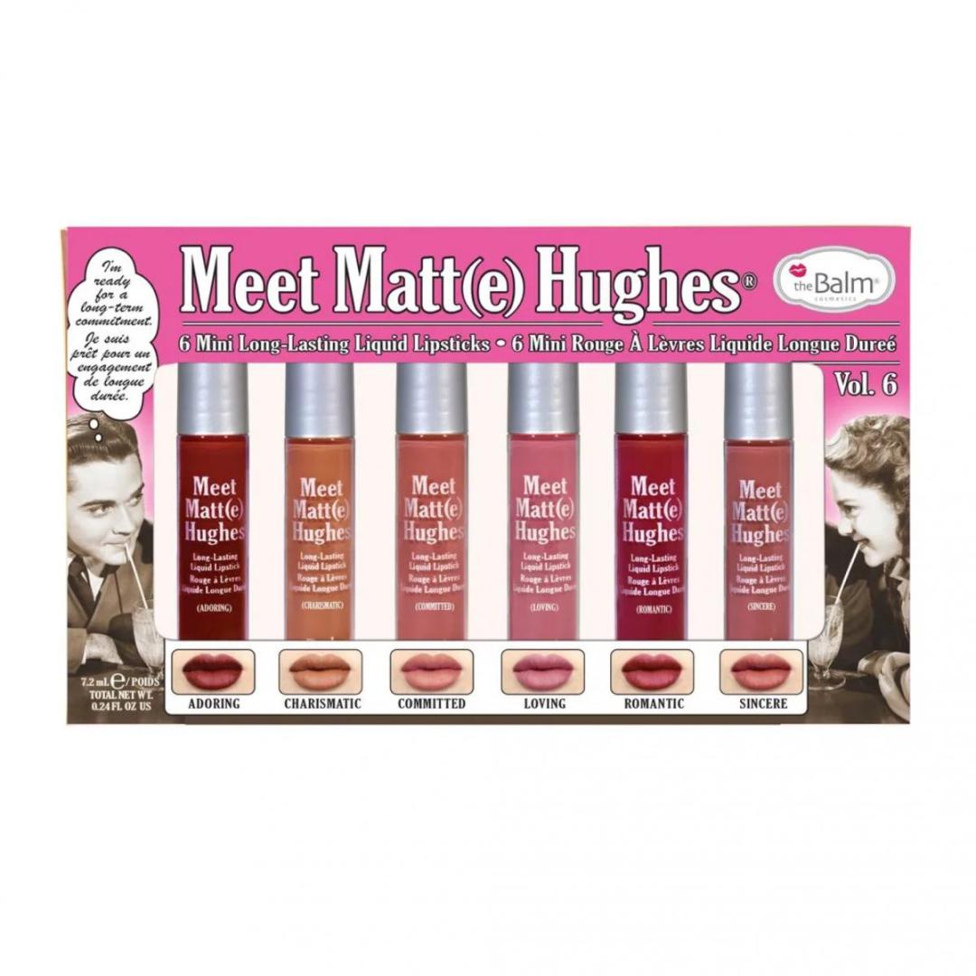 ست رژ لب مینى ولوم ٦ دبام