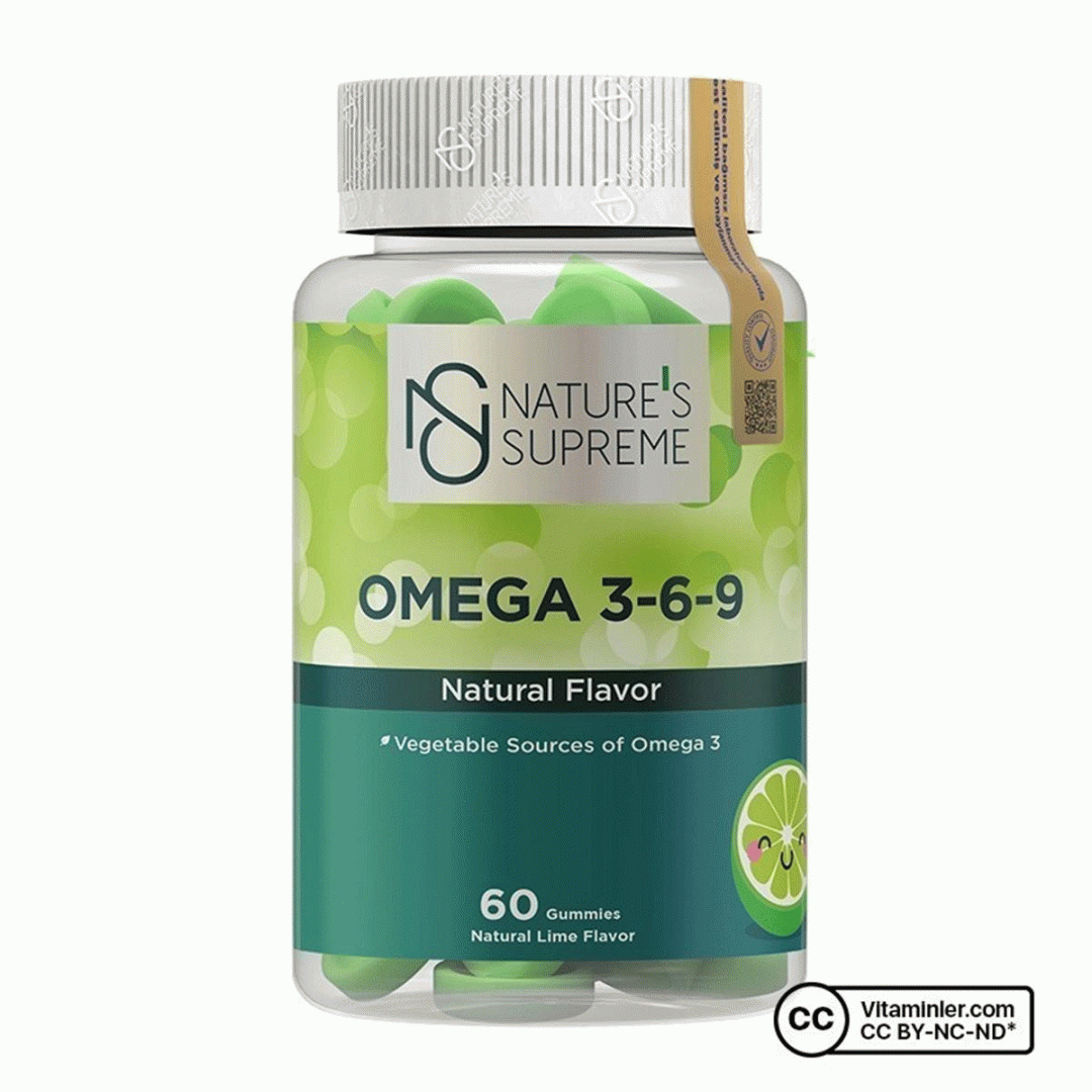 پاستیل امگا 3 6 9 نچرز سوپریم
