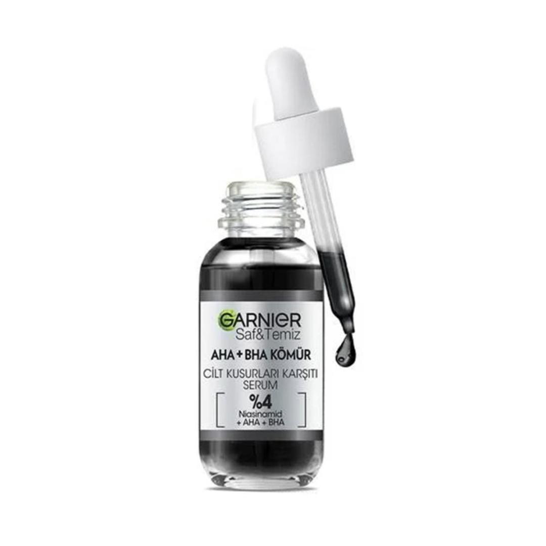 سرم پیلینگ ذغالی حاوی نیاسینامید گارنیر