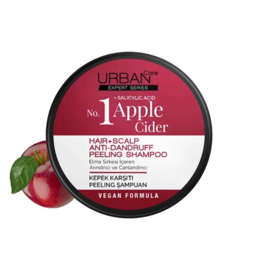 اسکراب کف سر لایه بردار ضدشوره سرکه سیب اوربان كر